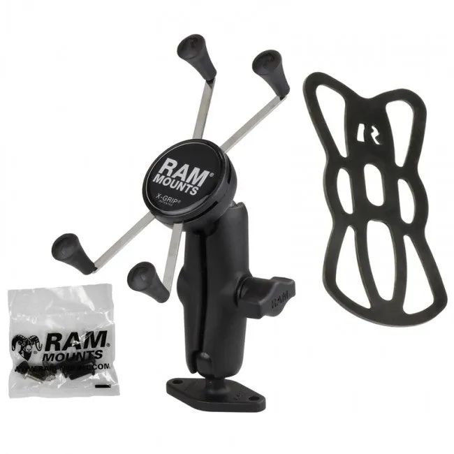 RAM 1" Ball Mount with Diamond Base & X-Grip® for Samsung Galaxy S10e (sku 44246)