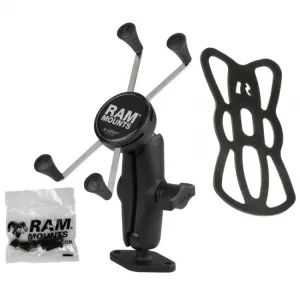RAM 1" Ball Mount with Diamond Base & X-Grip® for Samsung Galaxy S10e (sku 44246)