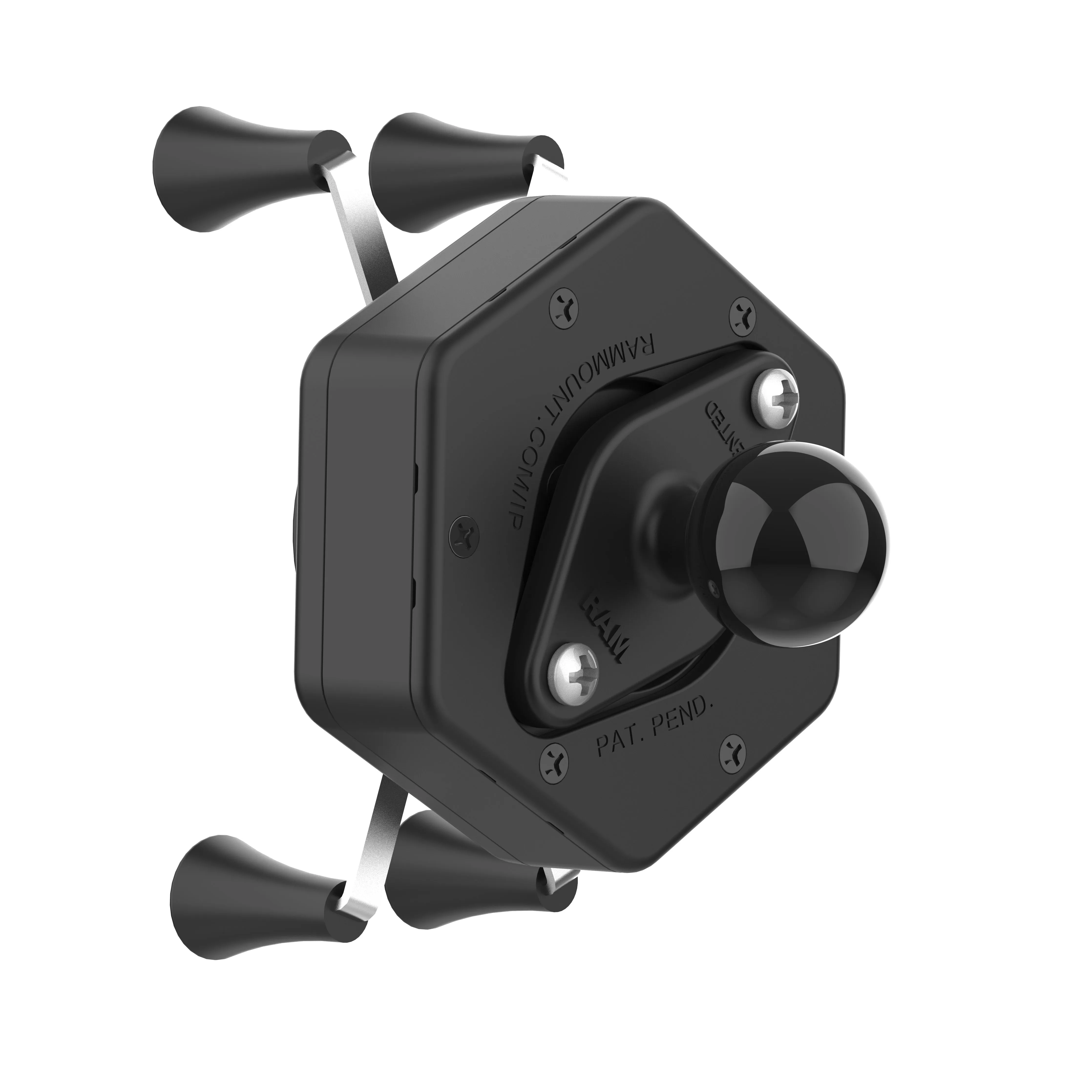 RAM® X-Grip® Phone Holder with Ball & Vibe-Safe™ Adapter (RAM-HOL-UN7B-462)