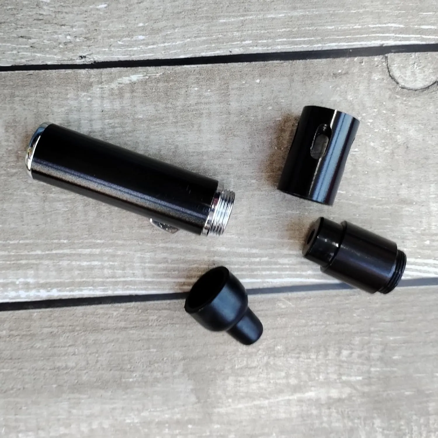 Refillable Lighters,Multifunctional Built-in Jet Flame Torch Lighter Kitchen Cooking,Black（2PCS）
