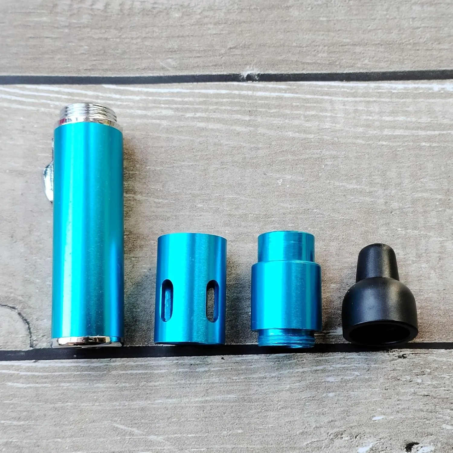 Refillable Portable Lighter, Jet Flame Torch Lighter Fame Kitchen Cooking,Sky Blue（2PCS）