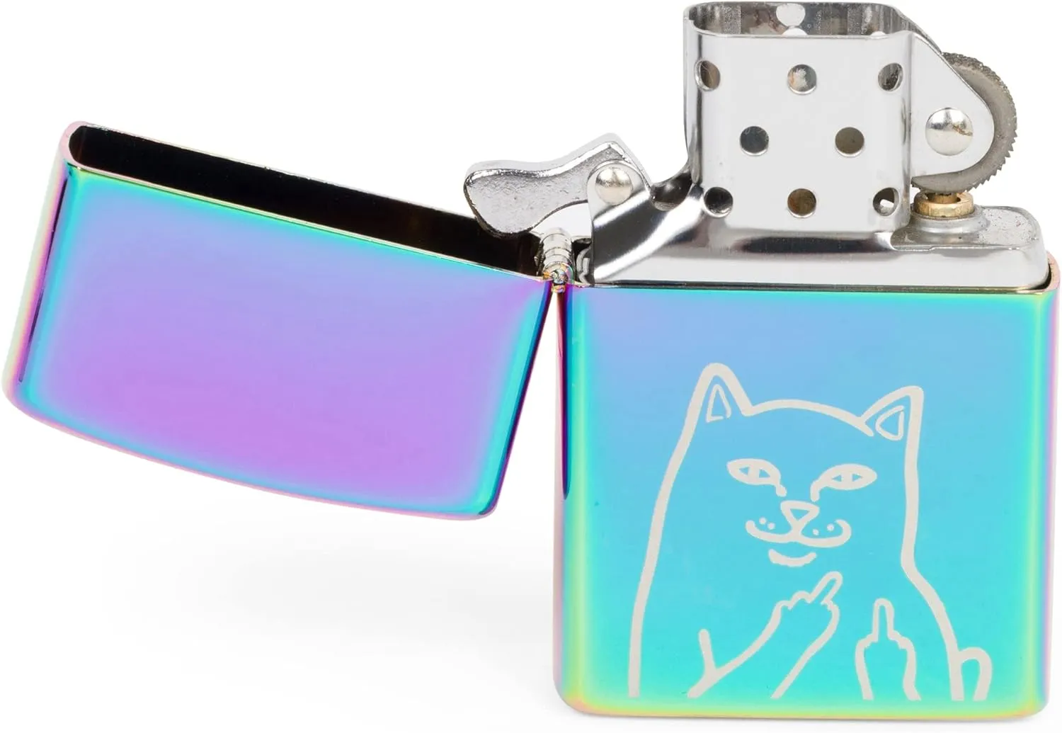 RIPNDIP Lord Nermal Lighter Case (Iridescent)