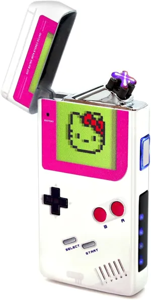 Rolls Electric Lighter - Gifts for Women - Birthday Gifts for Women - Cute Lighters - Cool Gadgets - Retro Gamer Custom Unique Stocking Stuffers - by Rolls Plasma Lighter (Pink Kitty)