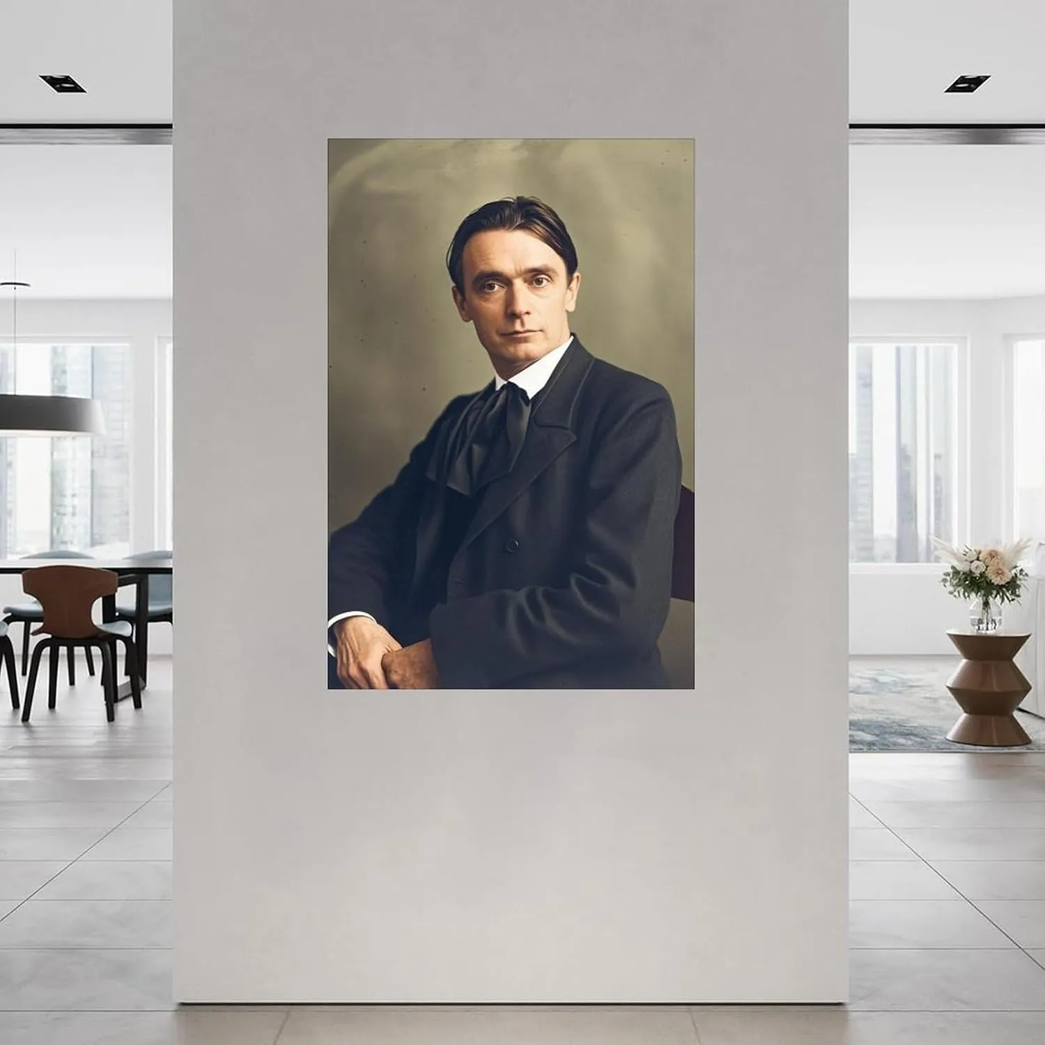 Rudolf Steiner Poster Wall Art (46) Canvas Painting Wall Art Poster for Bedroom Living Room Decor 24x36inch(60x90cm) Unframe-style