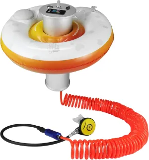 Scuba Diving Ventilator System, Portable Tankless Lung Underwater Breathing Device with 50FT Long Tube, High-Flow Rechargeable Air Compressor for Snorkeling, Recreational Diving & Fishing