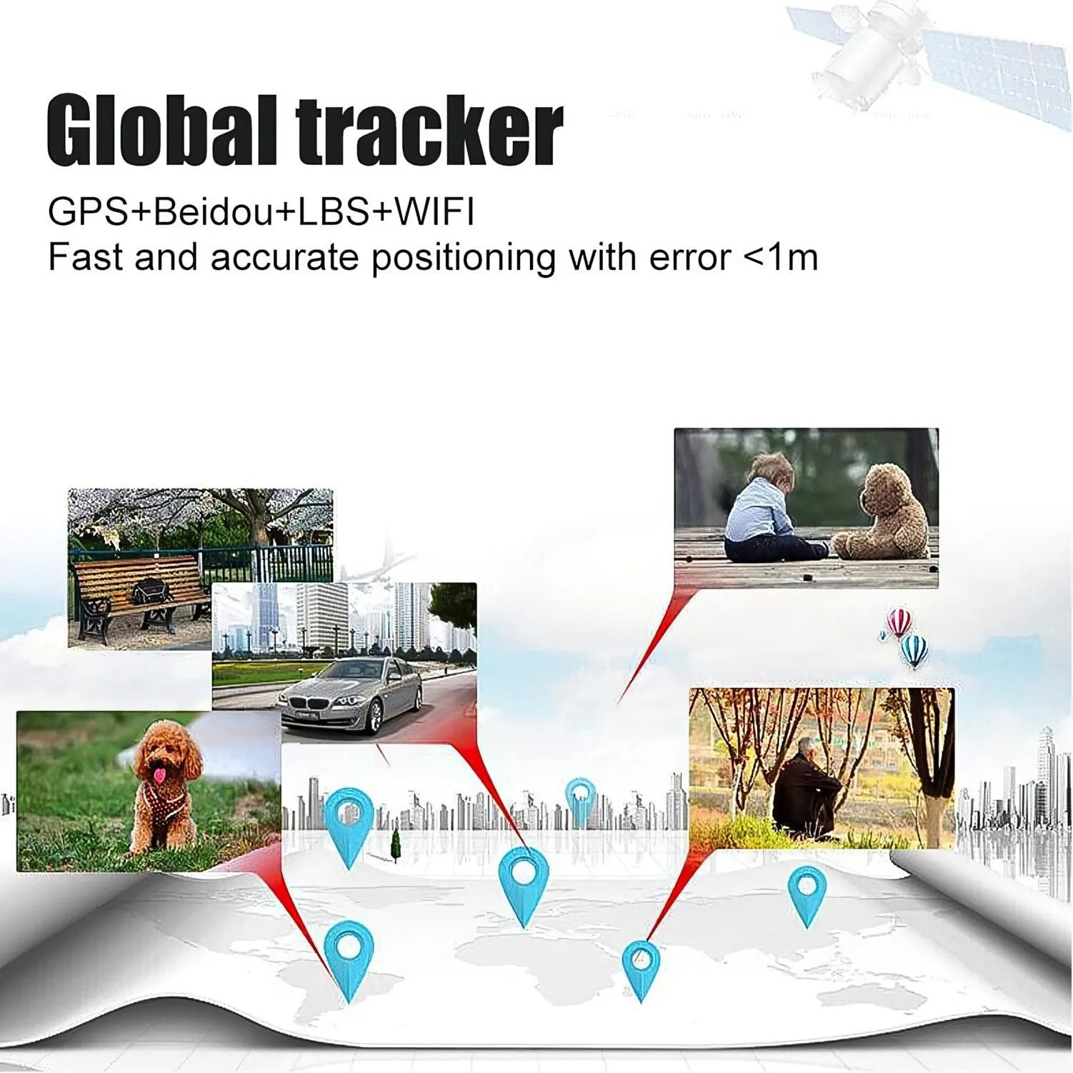 Security Surveillance GPS Tracking Device for Civic CR-V CR-X Model