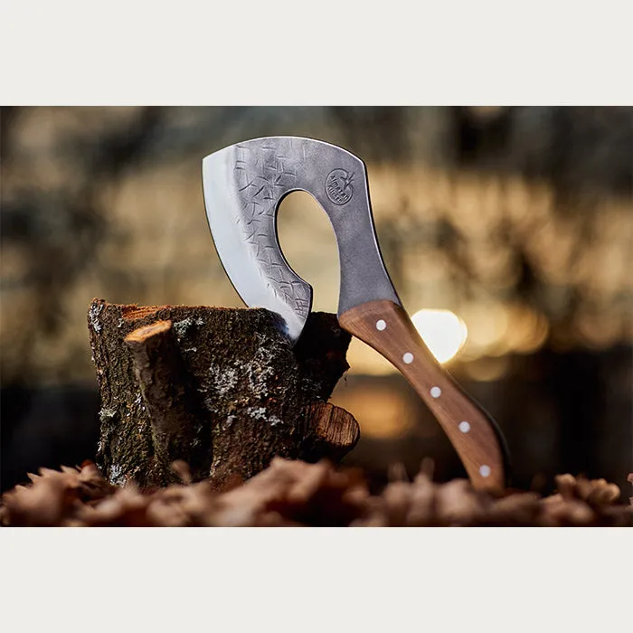 Serbian Chef High-Carbon Steel Cooking Axe