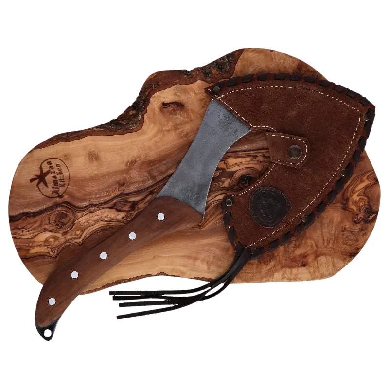 Serbian Chef High-Carbon Steel Cooking Axe