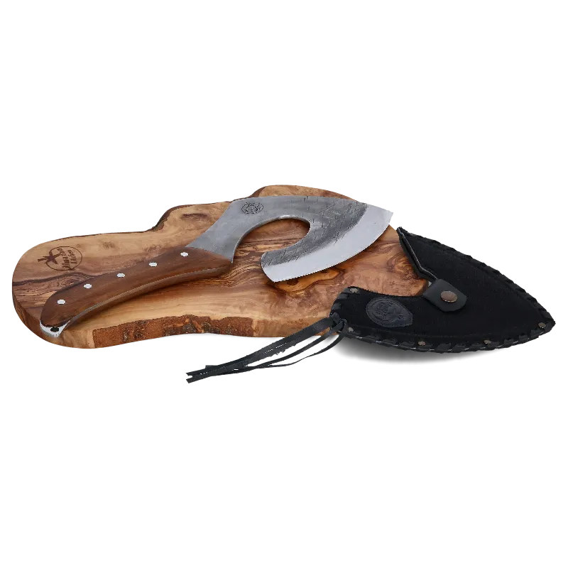 Serbian Chef High-Carbon Steel Cooking Axe