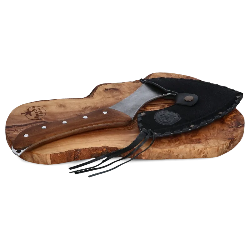 Serbian Chef High-Carbon Steel Cooking Axe