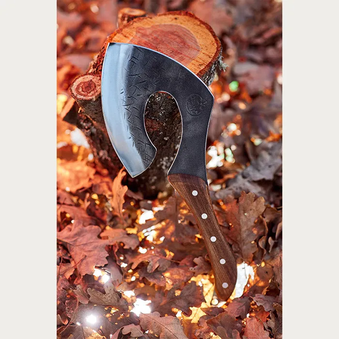 Serbian Chef High-Carbon Steel Cooking Axe