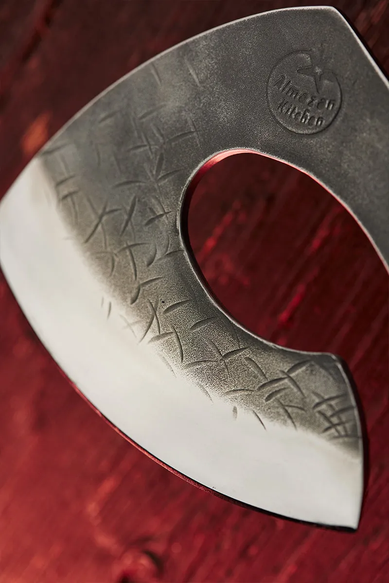 Serbian Chef High-Carbon Steel Cooking Axe