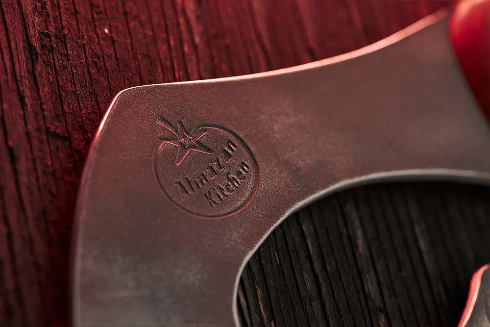 Serbian Chef High-Carbon Steel Cooking Axe