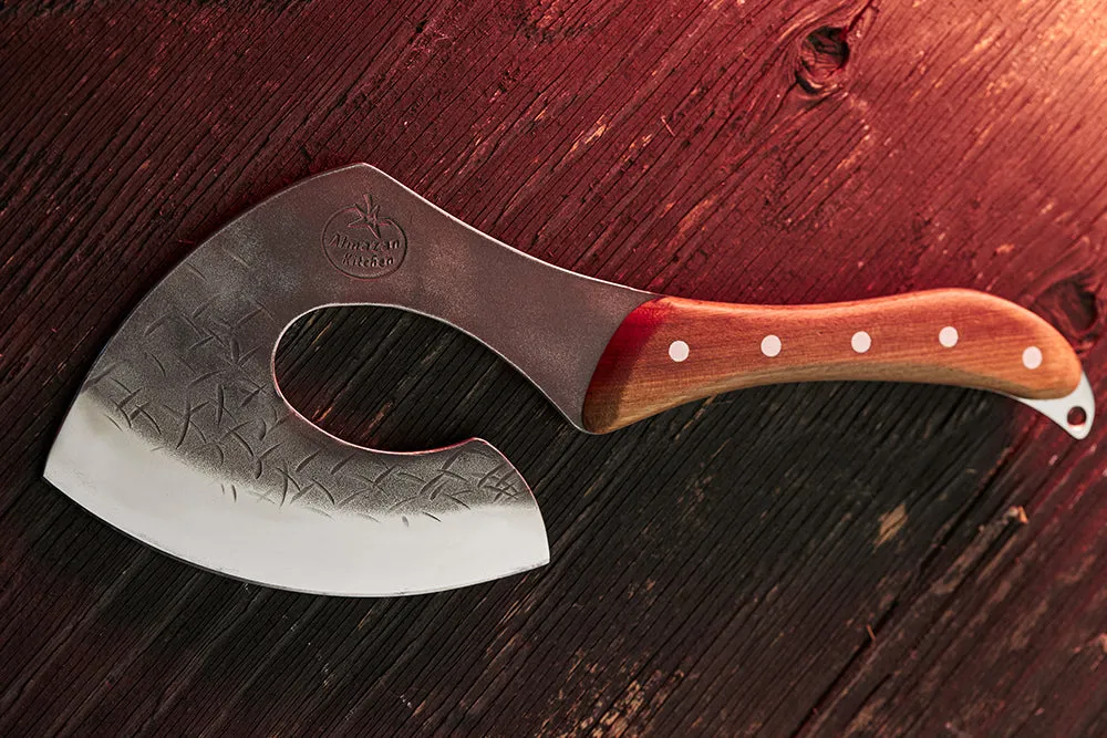 Serbian Chef High-Carbon Steel Cooking Axe