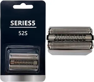 Series 5 52S Electric Razor for Men, Waterproof Foil Shaver for B-raun Series Series 5 5050 5070 5090 5040 5020 (Silver, New Packaing)