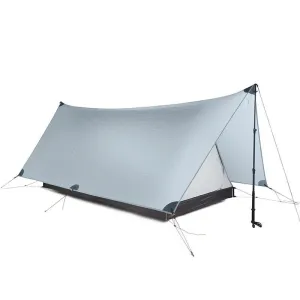 Shanjing 2 Person Ultralight 3 Season 20D Silnylon Rodless Multifunction Tent