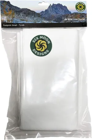 Six Moon Designs Tyvek Footprint Small: Durable Tyvek Sheet Ground Cloth for Camping | Perfect Tent Footprint for 1 Person Tent | an Essential Tent Camping Accessory
