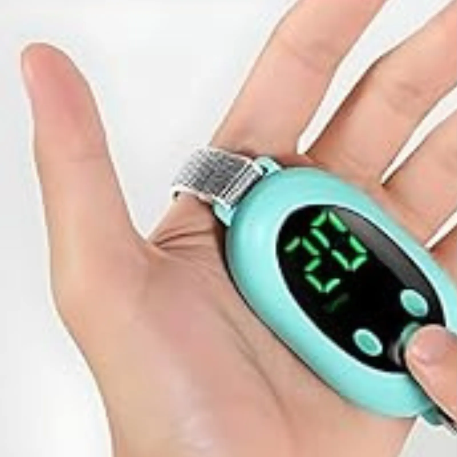 Sleep Aid Machine Ergonomic Hand Held Improve Sleep Instrument Device Green