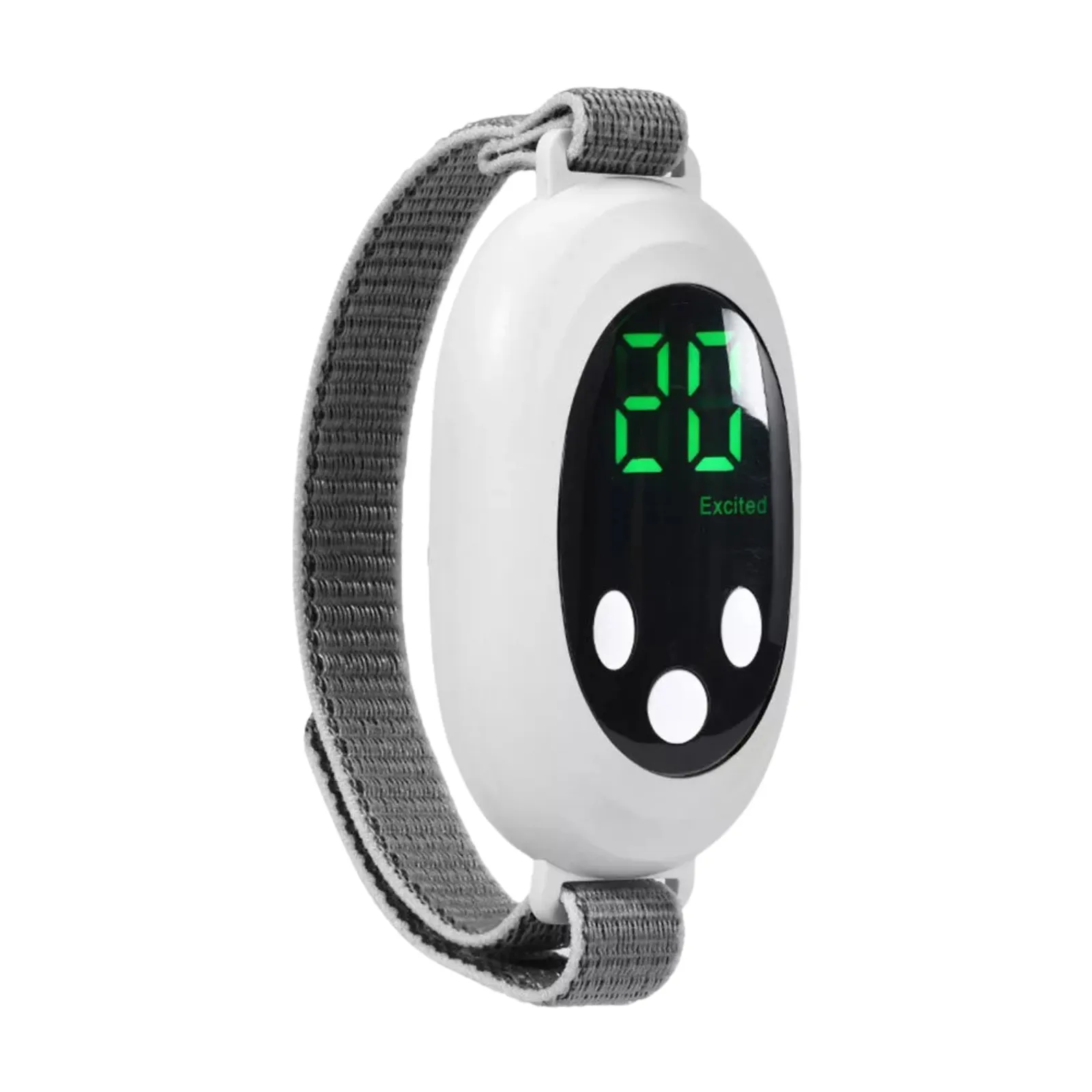Sleep Aid Machine Ergonomic Hand Held Improve Sleep Instrument Device White