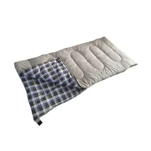 Sleeping Bag, Beige, Polyester, 6 lb.