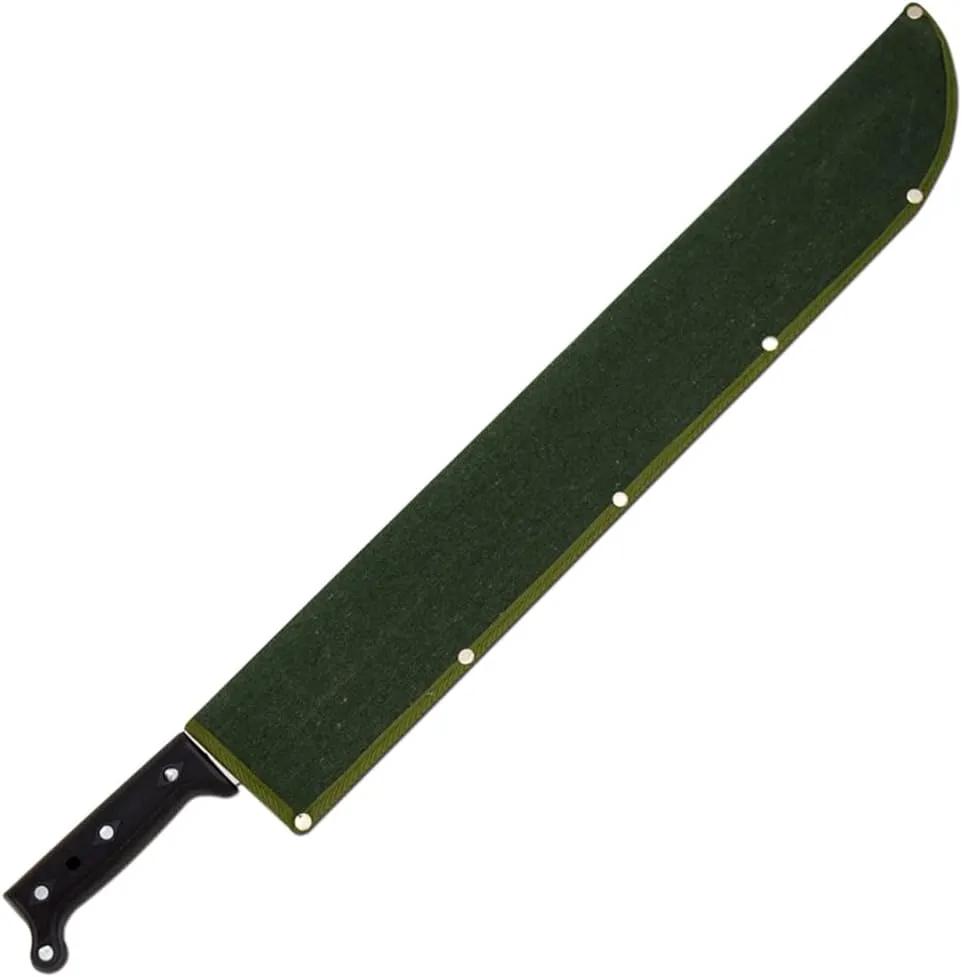 Snake Eye Tactical Full-Tang Fixed-Blade Machete w/Sheath Outdoors Hunting Camping Fishing (10-18BK)