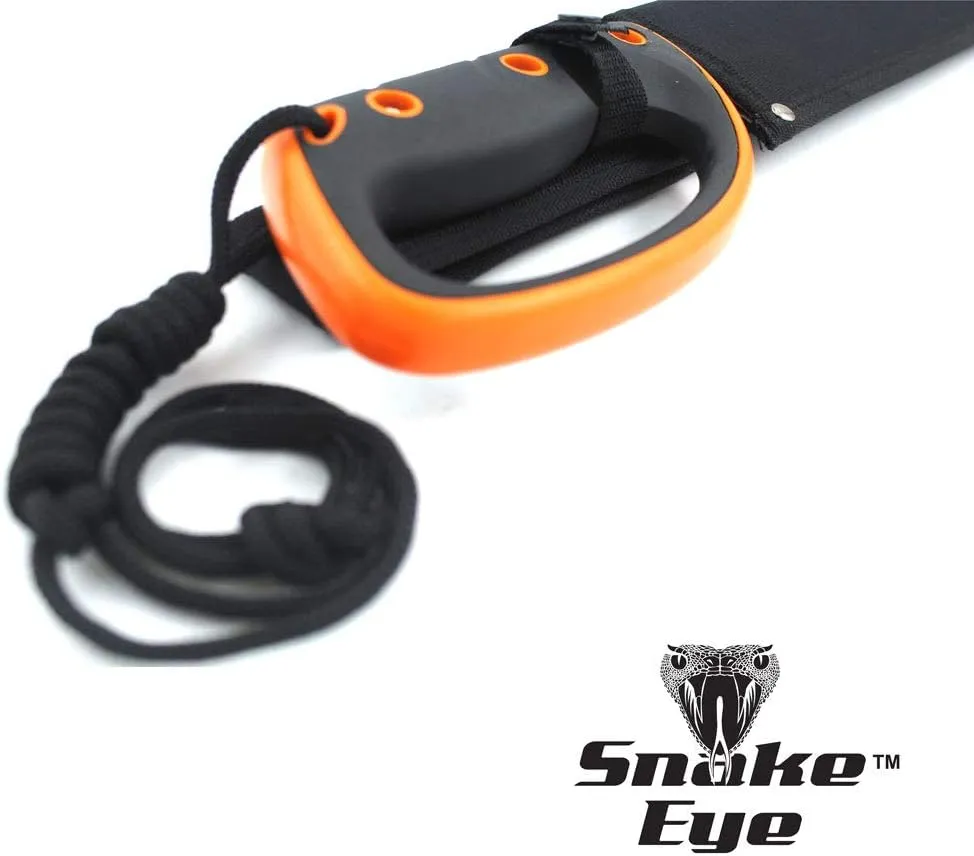 Snake Eye Tactical Full-Tang Fixed Blade Machete w/Sheath Outdoors Hunting Camping Fishing (279)