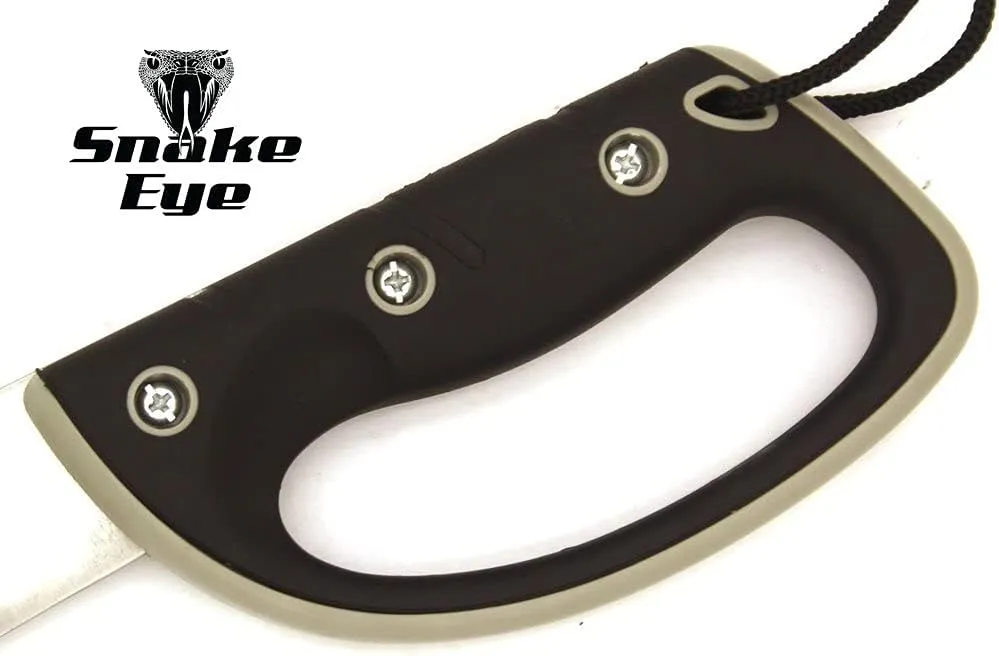 Snake Eye Tactical Full-Tang Fixed Blade Machete w/Sheath Outdoors Hunting Camping Fishing (770SL)
