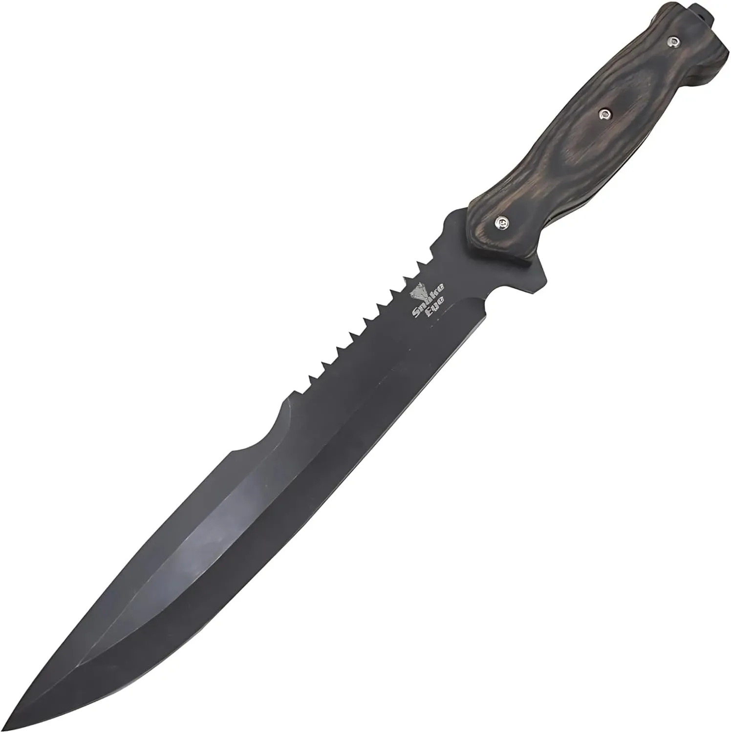 Snake Eye Tactical Full Tang Hunting Camping Outdoor Fix Blade Gardening Machete (Grey)