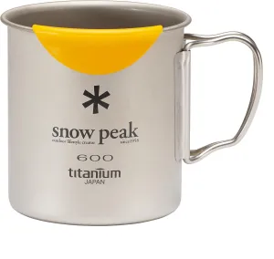 Snow Peak Lightweight Single Wall Titanium Backpacking, Camping Mug