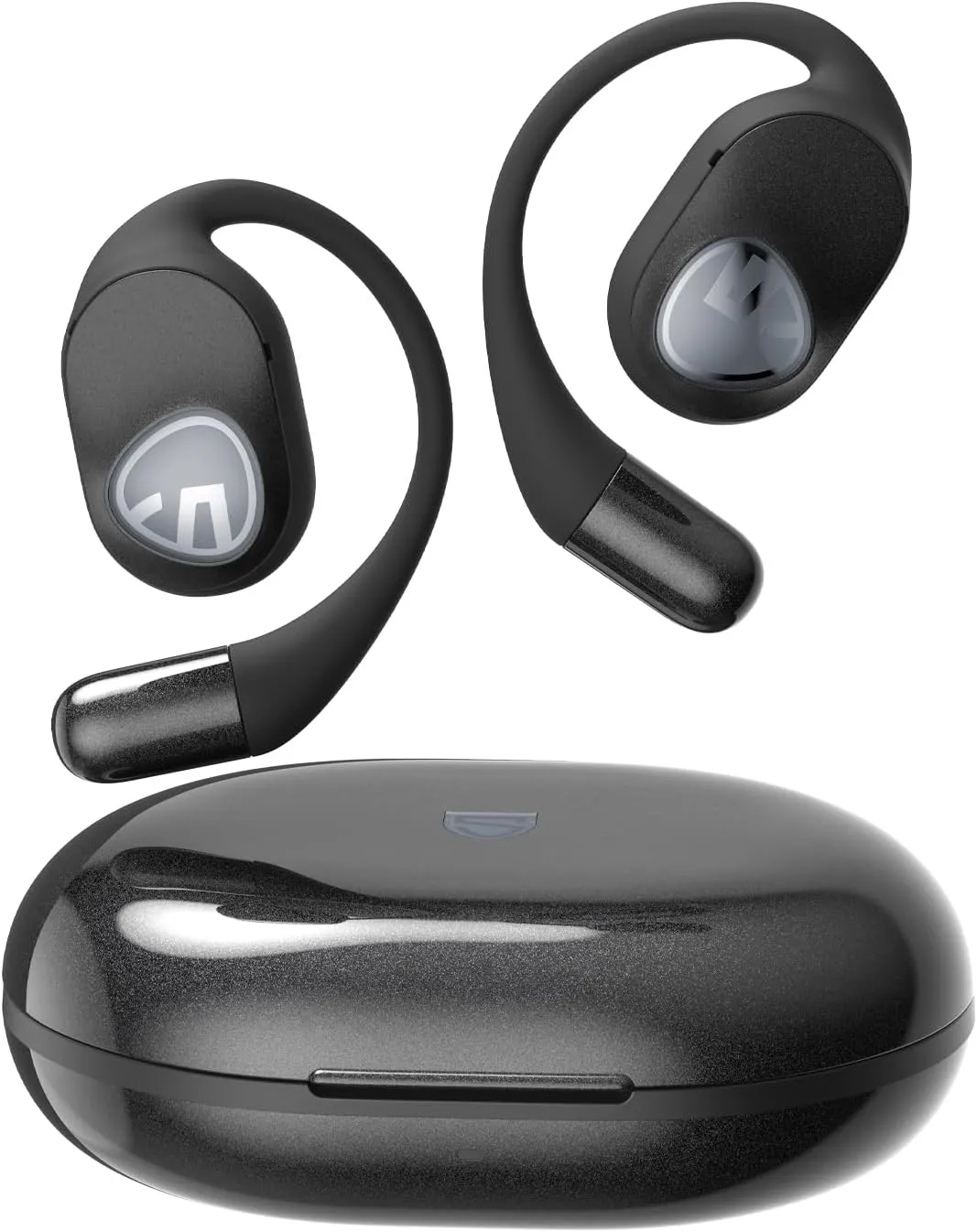 SoundPEATS Open Ear Headphones Over Ear Buds, Upgraded Gofree2 Bluetooth V5.3 Stereo Earbuds with Bass Boost, 35Hrs Sports Earphones with Earhooks, IPX5 Waterproof Headsets for Workouts,Stable Comfort