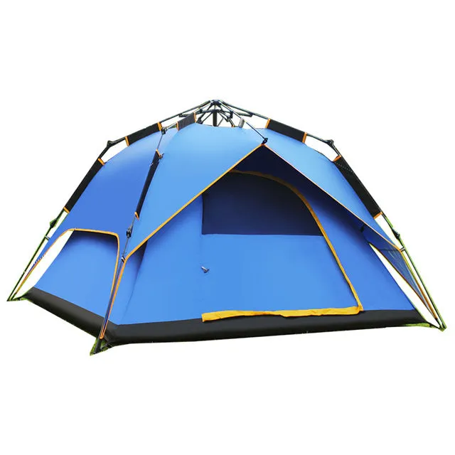 square top camping outdoor Money-saving tent Summer markdown Fully-automatic Hydraulic