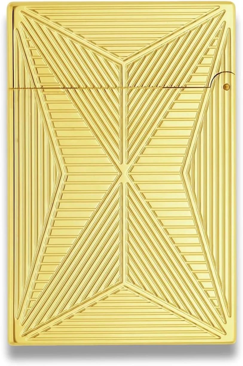 S.T. Dupont Fire X Line 2 Small Double Soft Flame Cigar Lighter - Palladium