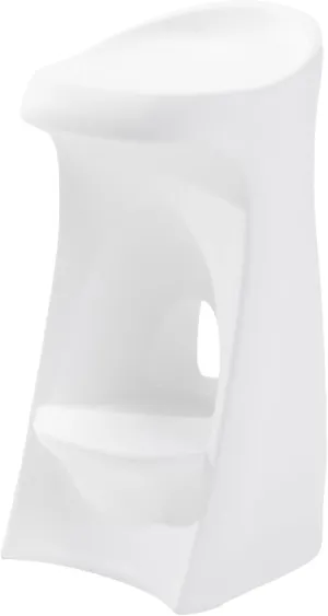 Step2 in-Pool Stool, Outdoor/Indoor Waterproof Patio Furniture, Bar Stool, Pool Lounge Chair, Made of Durable Resin, Weighted, White