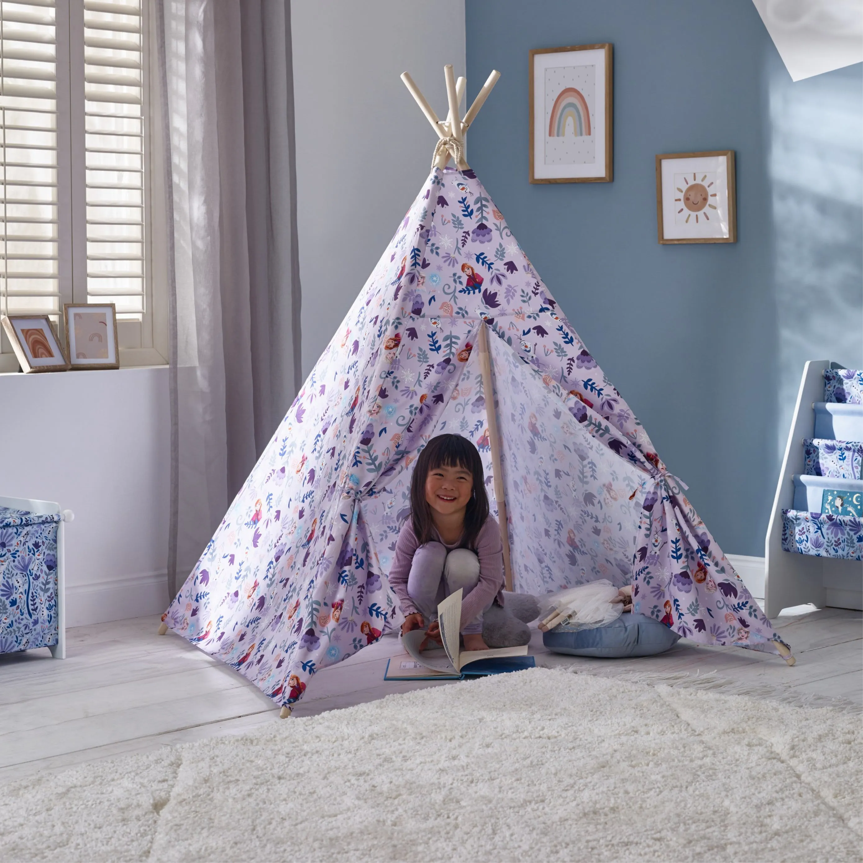 Teepee Disney Kids Carry Tent Tech-savvy Frozen with Bag Trustworthy