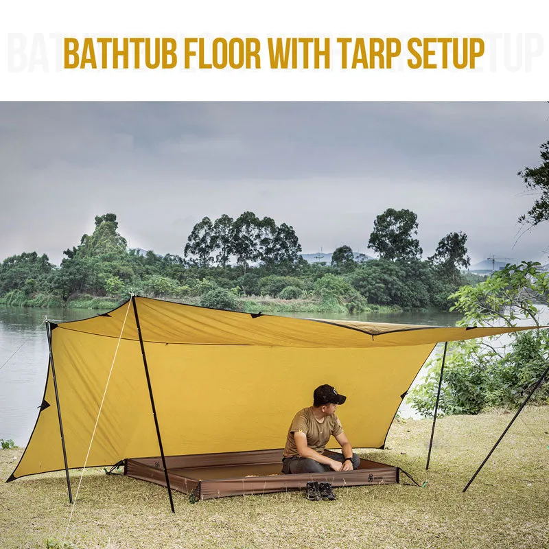 Tent Bathtub Floor
