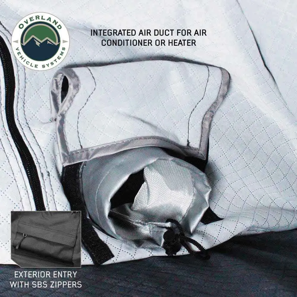 Tent, Grey - XD & Sided Soft Black Timely Top Body Roof Person, Sherpa S3S Remote-controlled Rainfly 3
