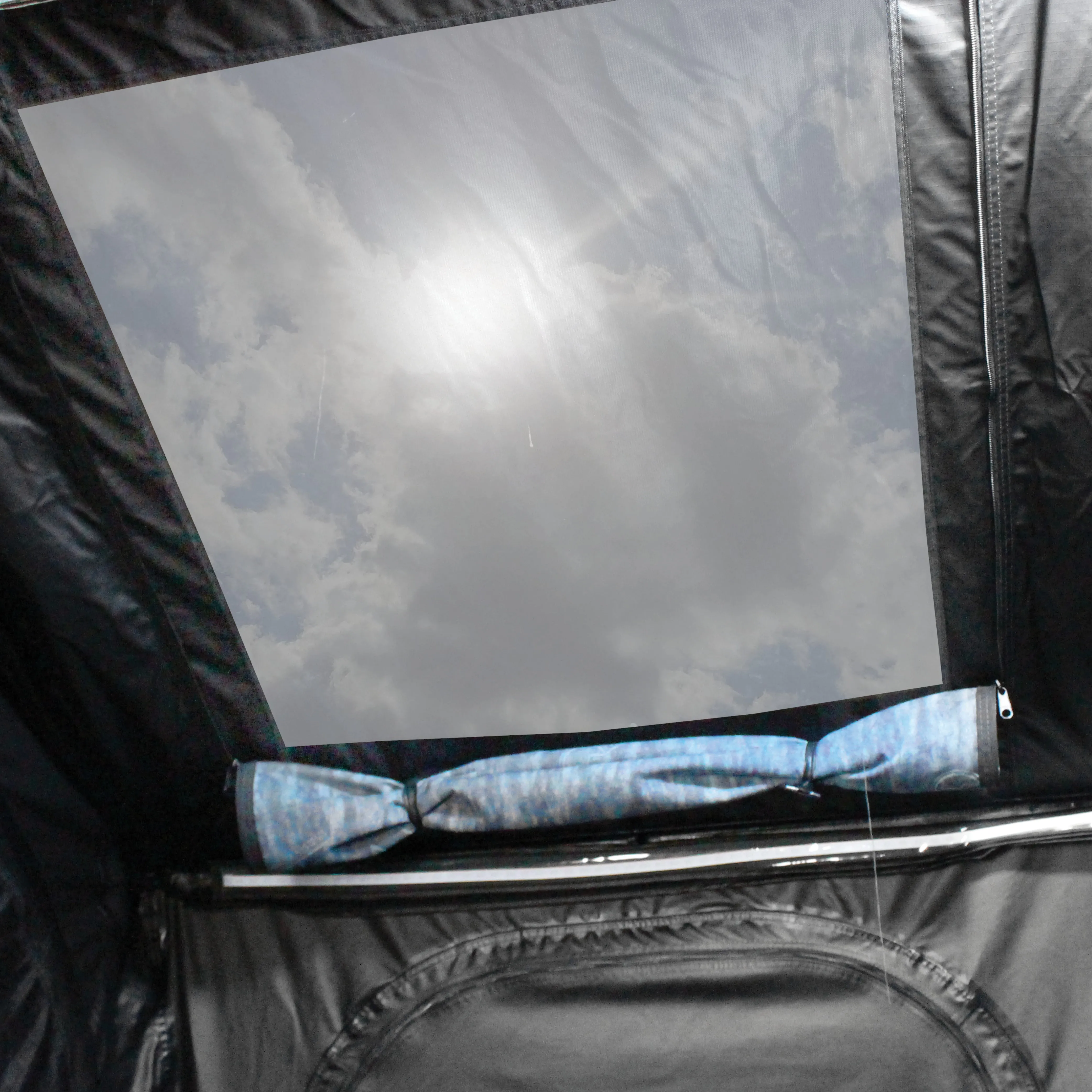 Tent, Grey - XD & Sided Soft Black Timely Top Body Roof Person, Sherpa S3S Remote-controlled Rainfly 3
