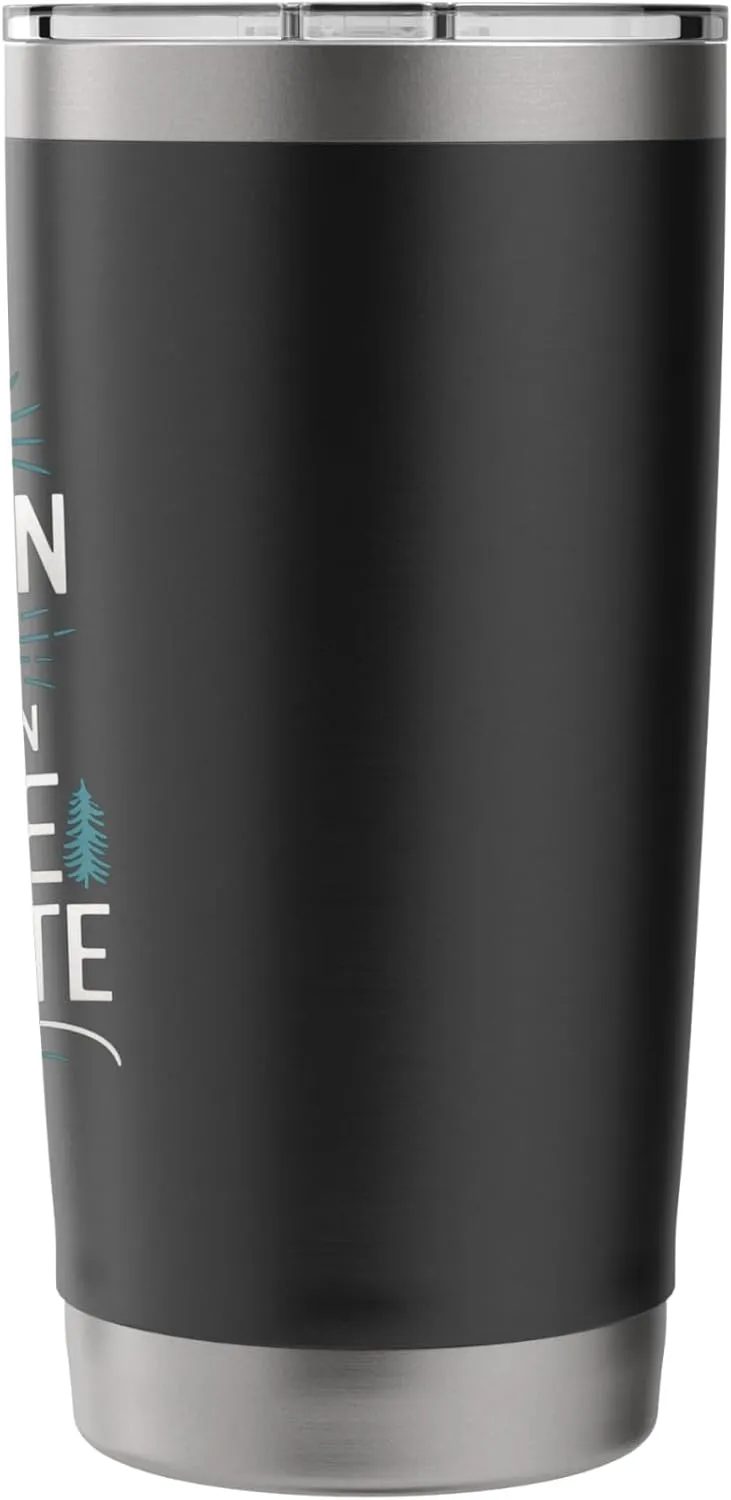 The Best Version of Me Exists at Alpine Camping Stainless Steel Insulated Tumbler