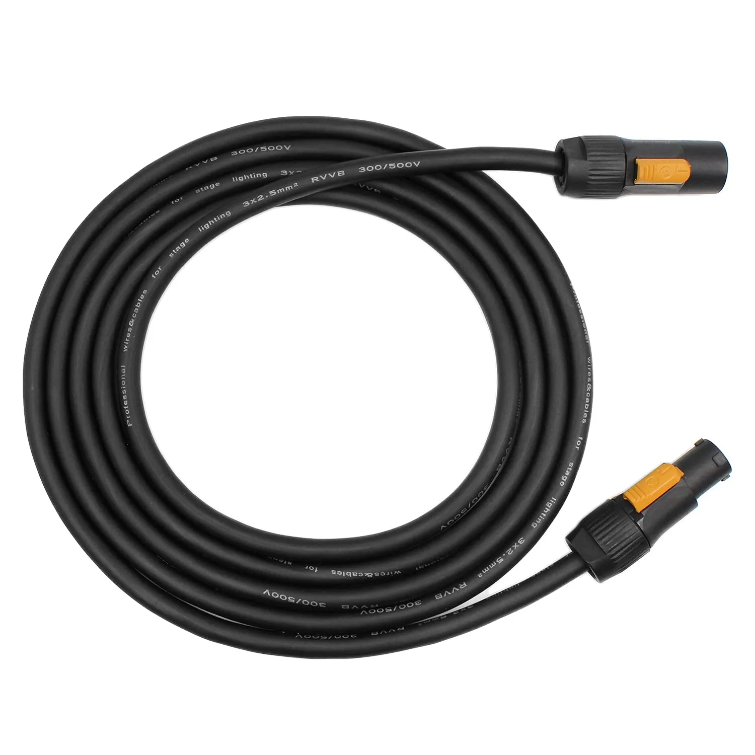 Toronce PowerCon True Waterproof Locking PowerCon 20A Outdoor Protection IP65 Chassis Connectors (SAC3FX-4Pack)