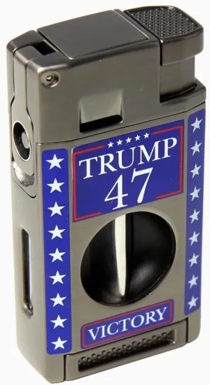 Trump 45/47 Victory Lighter – Special 47% Victory Tariff Discount – Patriotic Keepsake Gift for Men, Limited Edition in Gift-Ready Box