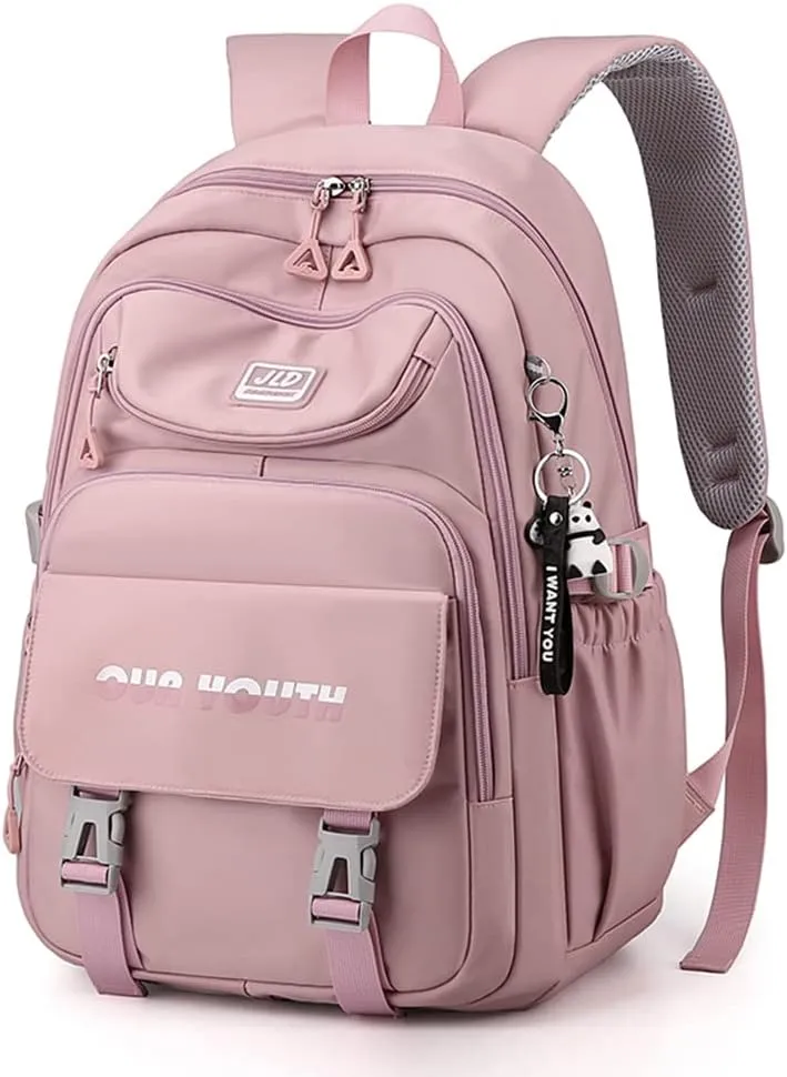 University Bookbag copmuter Daypack Backpack Outdoor Bag Waterproof Travel Notebook College Backpack woman (Purple)