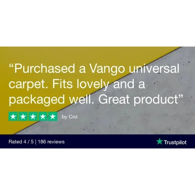Vango CP009 - 270x430cm - Universal Carpet 2.7x4.3 Mineral Hex