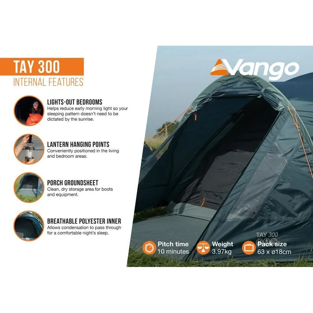Vango Tay 300 Tent Deep Blue