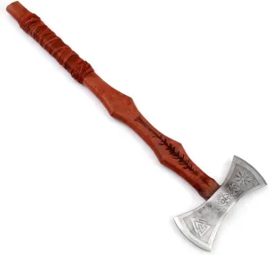 Viking Warrior Double-Headed Carbon Steel Outdoor Axe