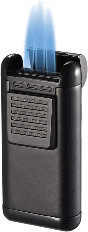 Visol Antero Butane Torch Triple Flame Refillable Gas Lighter (Shipped Without Butane)
