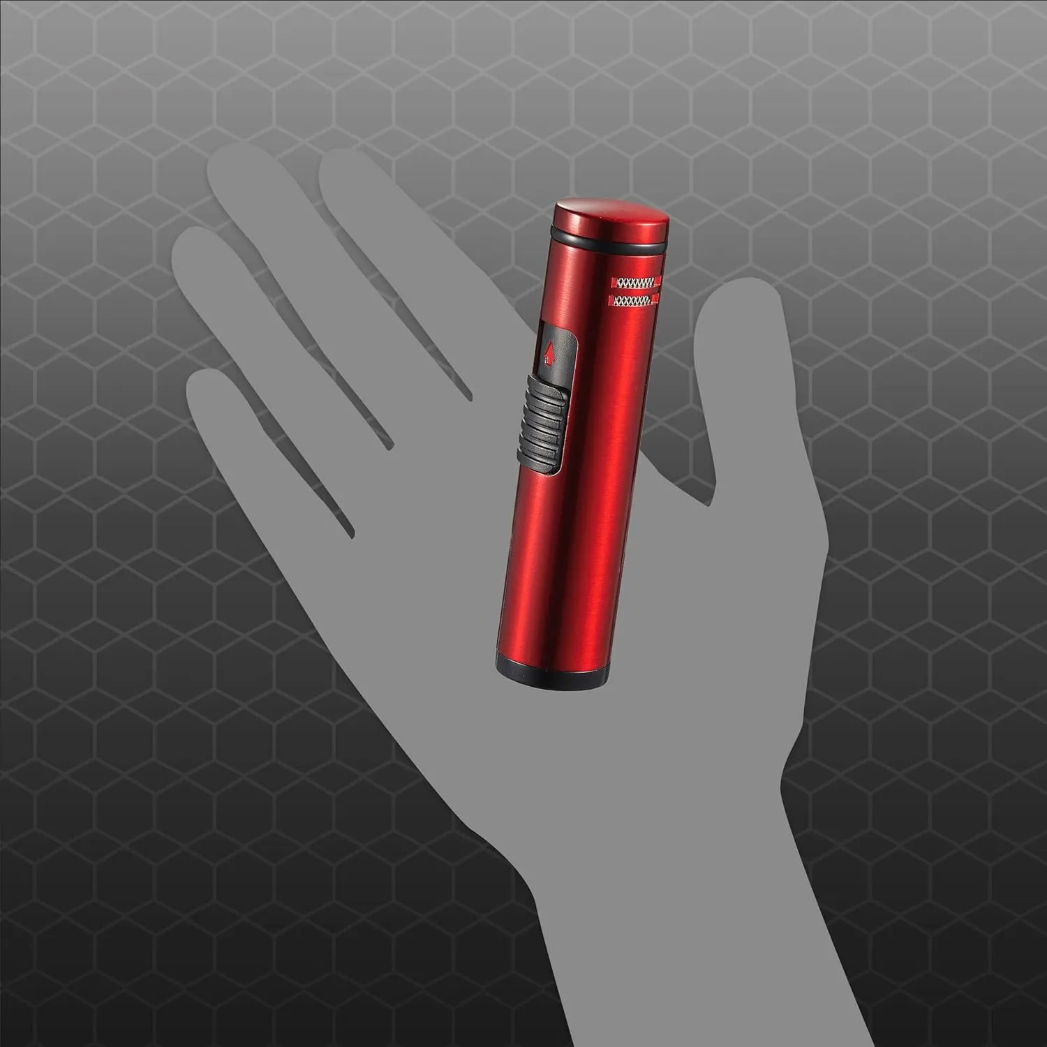 Visol Cobra Triple Flame Butane Torch Refillable Gas Lighter (Shipped Without Butane)