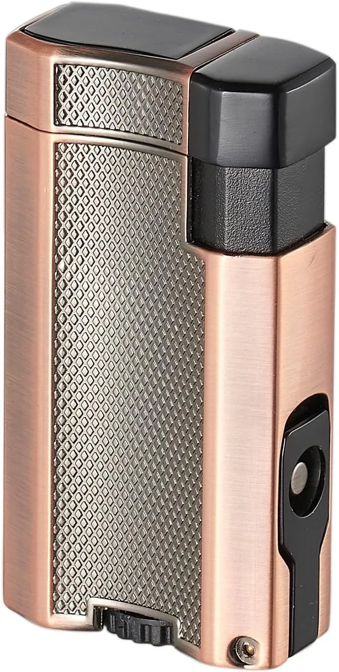 Visol Concave Double Flame Torch Lighter (Shipped Without Butane)