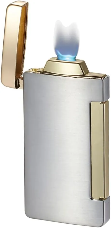 Visol Panther Flat Flame Butane Torch Refillable Gas Lighter (Shipped Without Butane)