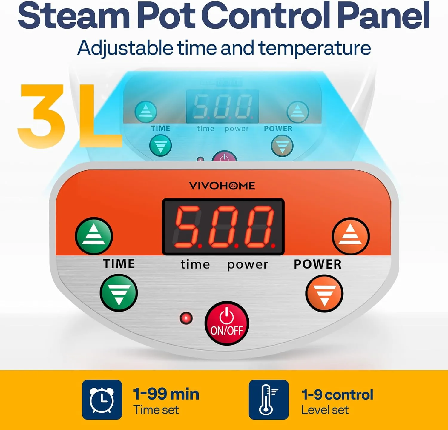 VIVOHOME Upgraded Portable Personal Steam Sauna Spa with 3L 1000 Watt Steam Generator, Foldable Chair, Home Therapeutic Sauna Spa Tent for Detox Relaxation