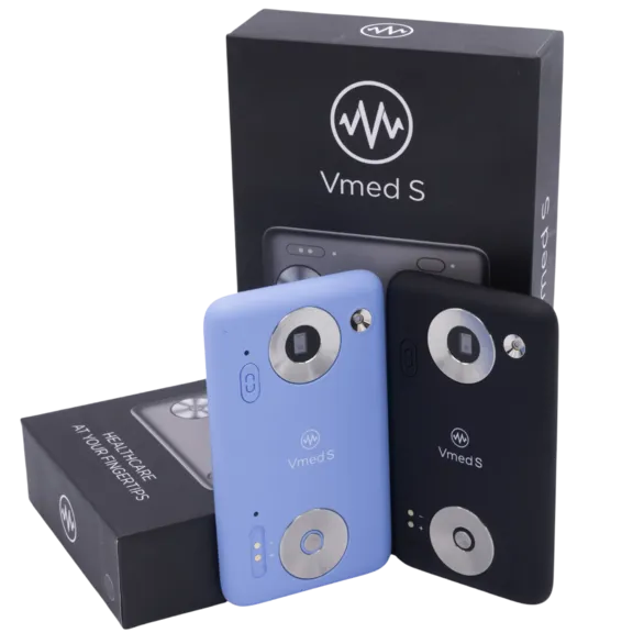 Vmed-S Handheld Vitals Device with Data Storage